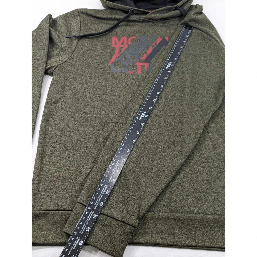 The North Face Mountain Athletics Hoodie Sweatshirt Olive Drab‎ Green Size L